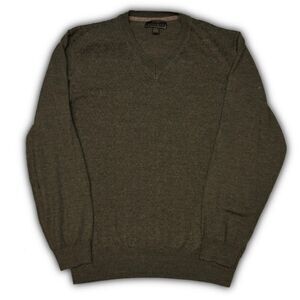 Jos. A. Bank Reserve Textured V-Neck Sweater